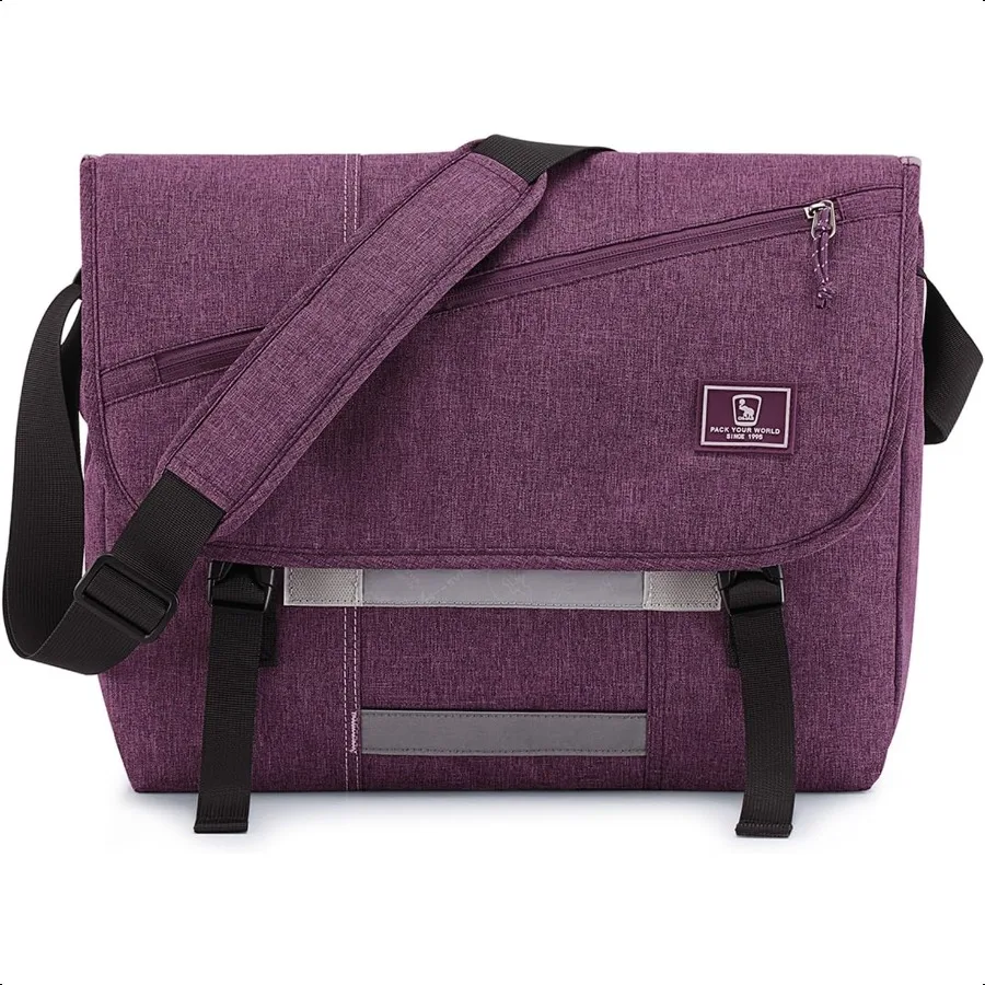 

Menger Bag for Women 17 Inch Laptop Crossbody Bags Men Casual Satchel Shoulder Bag College Travel Office Briefcase
