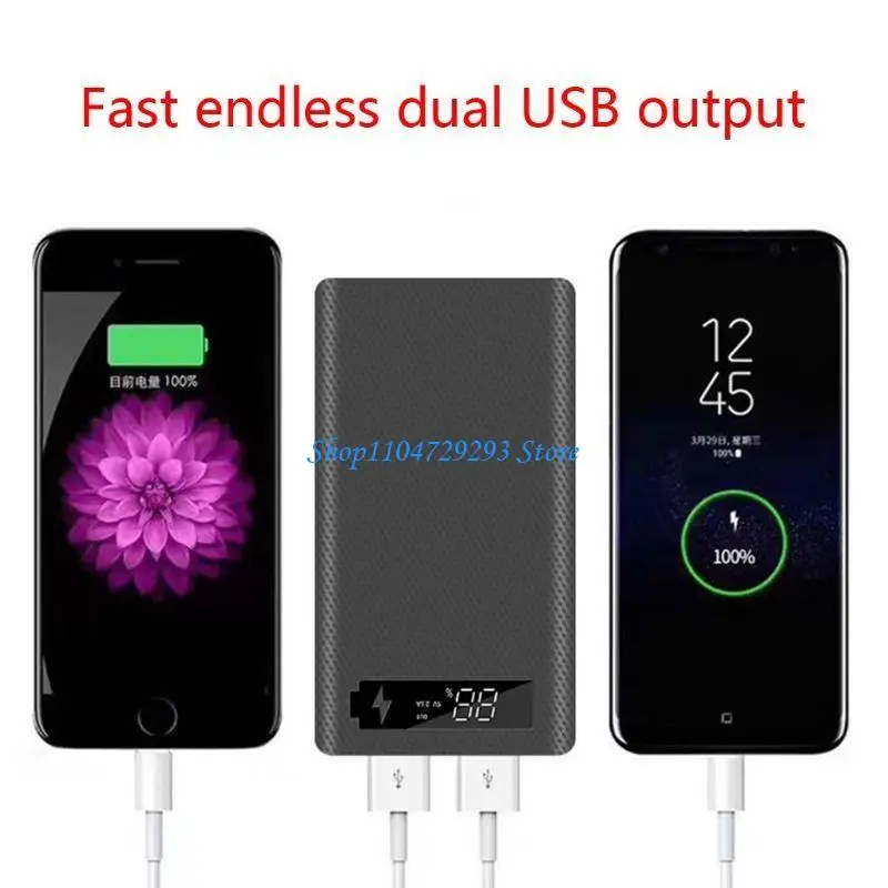 

Y2GD PD Quick 18650 for Case Lithium Battery Holder Fast