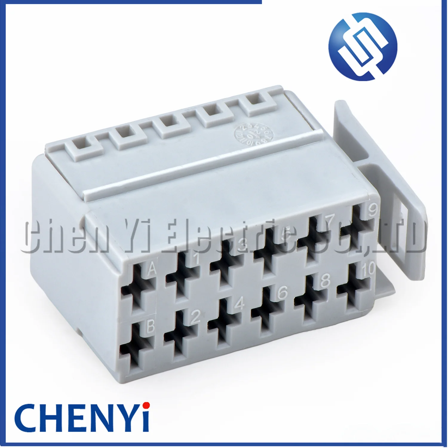 Picture 6: 12 Pin Automotive connector Instrument panel rocker switch plug 589.790 589790 For GENLYON C100 C500 GENERATION