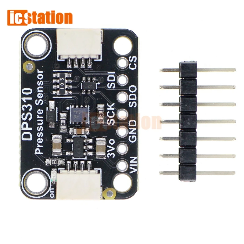 DPS310 3.3V 5V Precision Barometric Pressure and Altitude Sensor Temp Sensor Support for STEMMA QT Qwiic