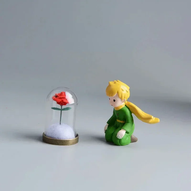 The New Little Prince Ornament Cake DIY Home Living Room Micro View Decorations Handicraft Resin Crafts Kawaii Room Decor