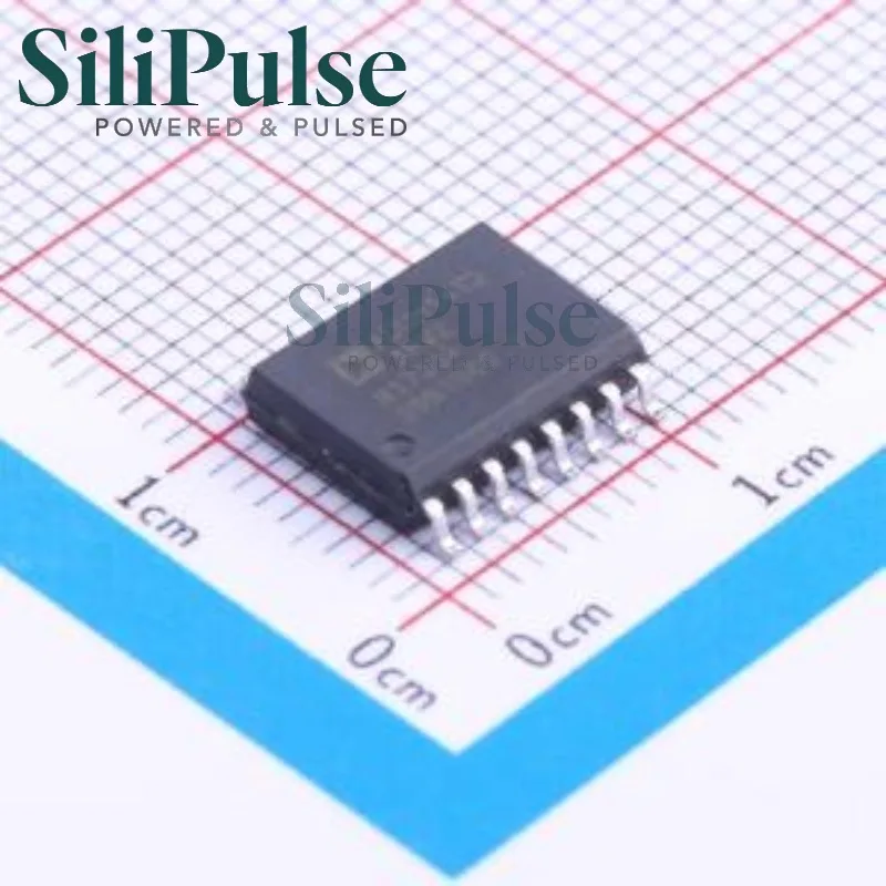 (5/10pcs) ADUM1412ARWZ-RL SOIC-16-300mil 100% Original In Stock - -3750Vrms-4- -1Mbps-25kV-µs-CMTI-16-SOIC 0.295