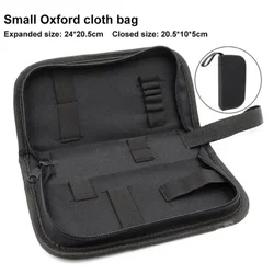 Bolsa de almacenamiento de herramientas, kit de herramientas de tela Oxford, bolsa con tornillos, Kit de reparación de Hardware, bolso, bolsa de herramientas de almacenamiento de utilidad, estuche para herramientas de reparación
