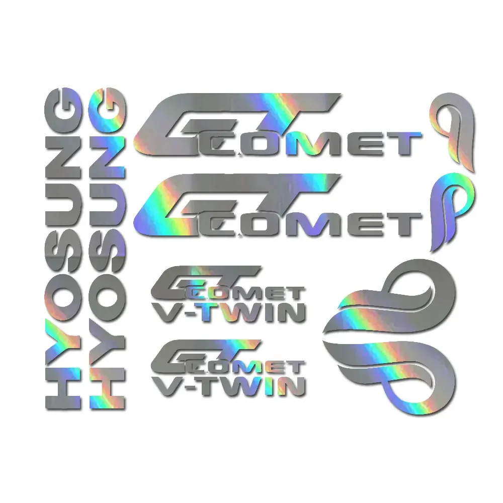 Adesivos/Decalques para Hyosung GT COMET Comet GT R GT 125 R, Todas as Cores Disponíveis