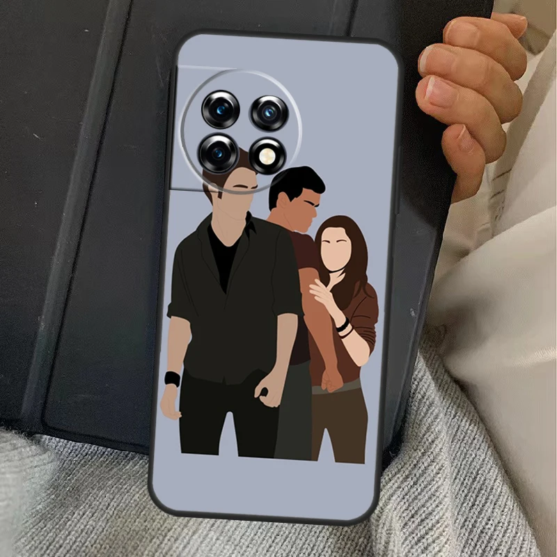 حافظة تلفزيون توايلايت إيزابيلا إدوارد لهاتف OnePlus 13R 12R 10R 13T 10T 8T 15 13 12 11 Nord CE 4 3 2 Lite N20 N30 Nord 5