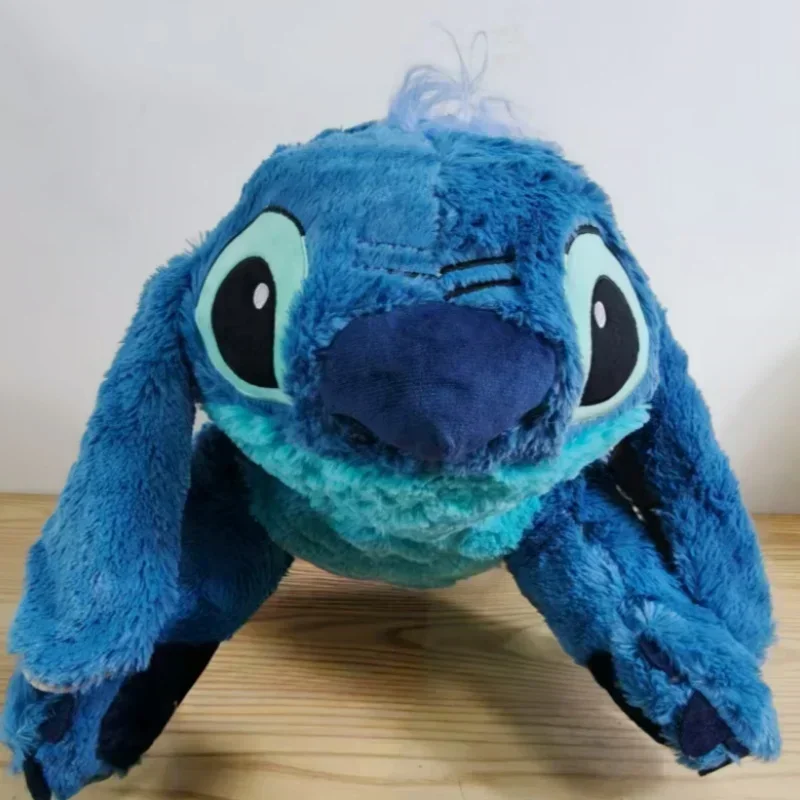 Disney-Jouets en peluche CAN o & Stitch pour couples, oreiller de couchage, matériau doux, taille angisize, dessin animé beurre, cadeaux de Noël, 60cm