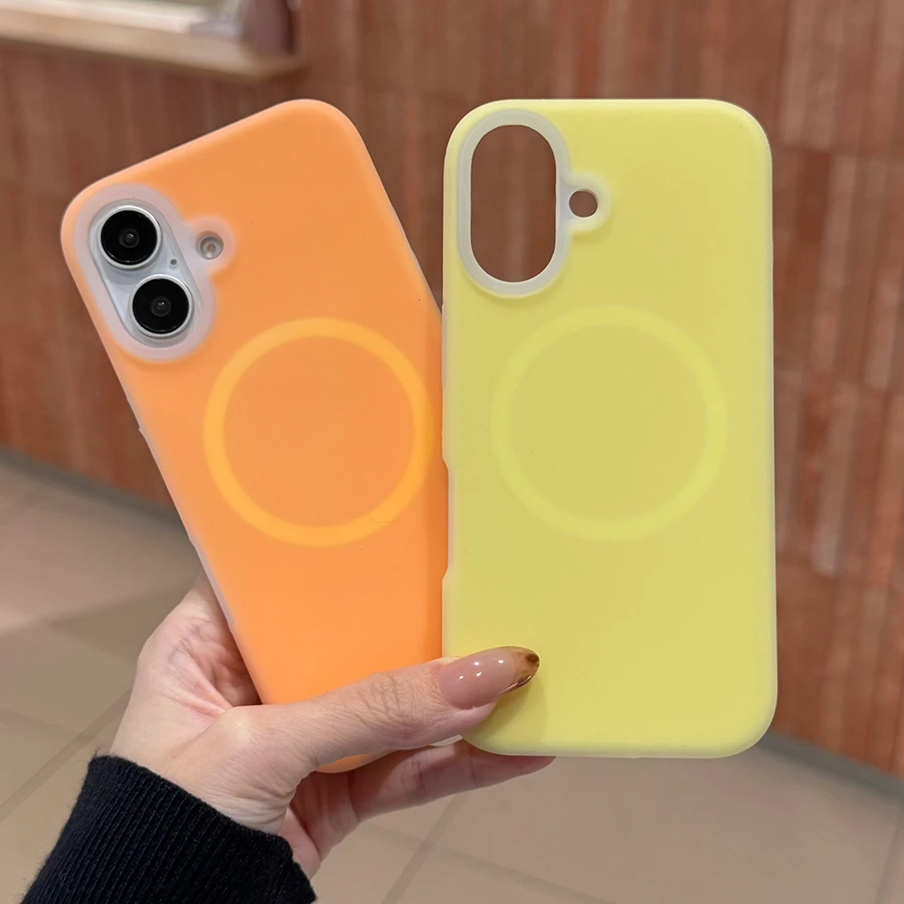 Vloeibare Siliconen Candy Jelly Voor Magsafe Magnetische Case Voor iPhone 17 12 13 14 15 16 Pro Max Plus dikker Schokbestendige Bumper Cover