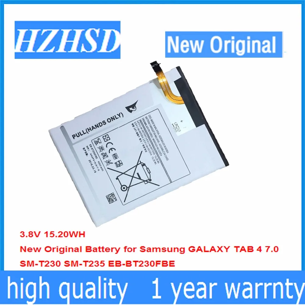 3.8V 15.20WH nuova batteria originale EB-BT230FBE per Samsung GALAXY TAB 4 7.0 SM-T230 SM-T235