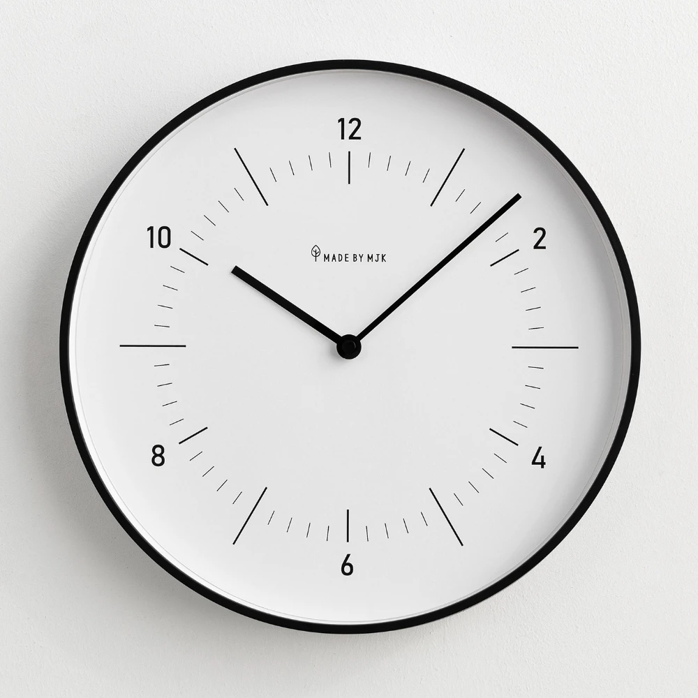 12 Inch Ins Style Light Luxury Wall Clock Home Decoration Living Room Simple Wall Clock Modern Fashion Study Silent Wall Watch