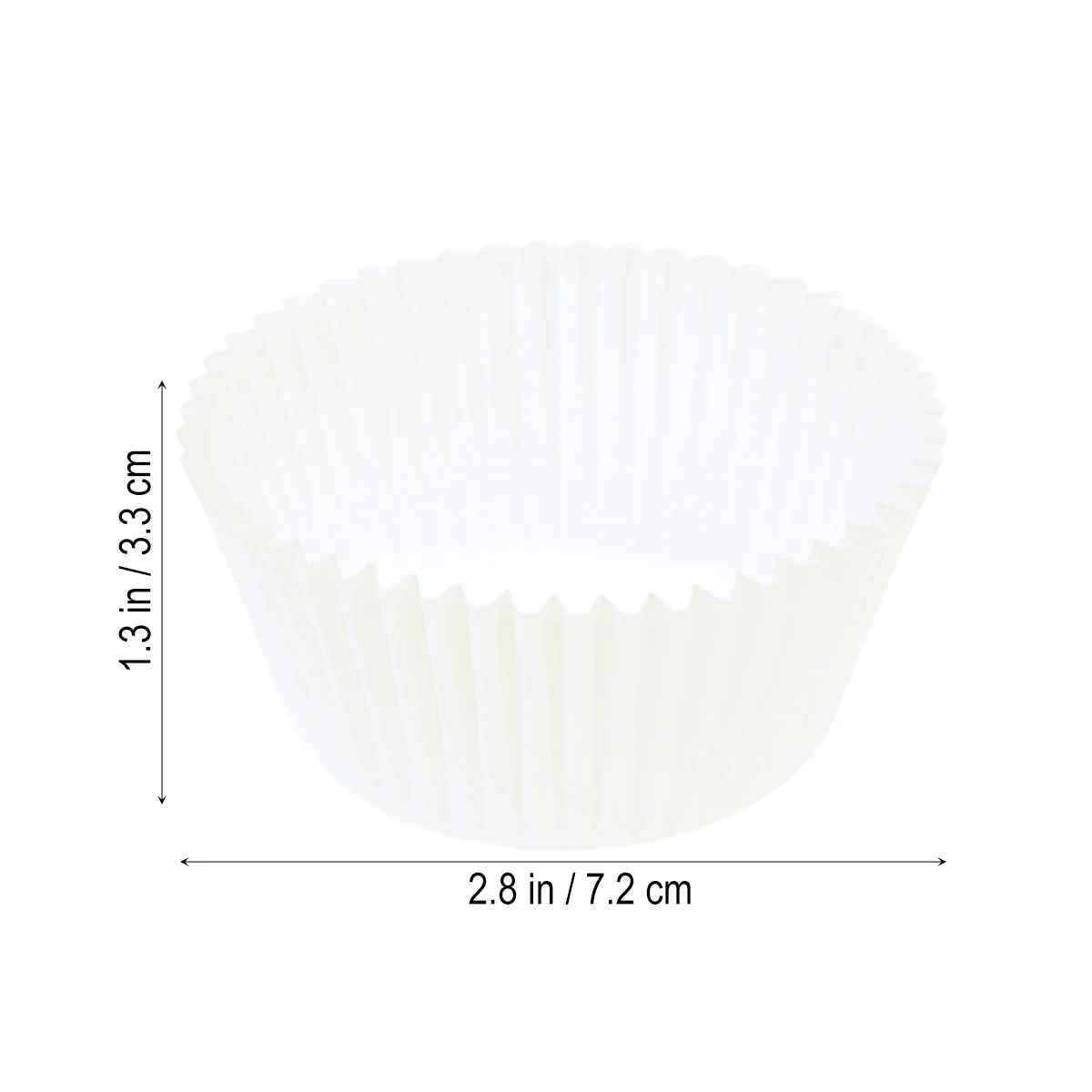 

100Pcs Cake Paper Wrappers Baking Cups Cupcake Liners Ecofriendly Food Safe Wedding Birthday Party Supplies Cupcake Wrappers