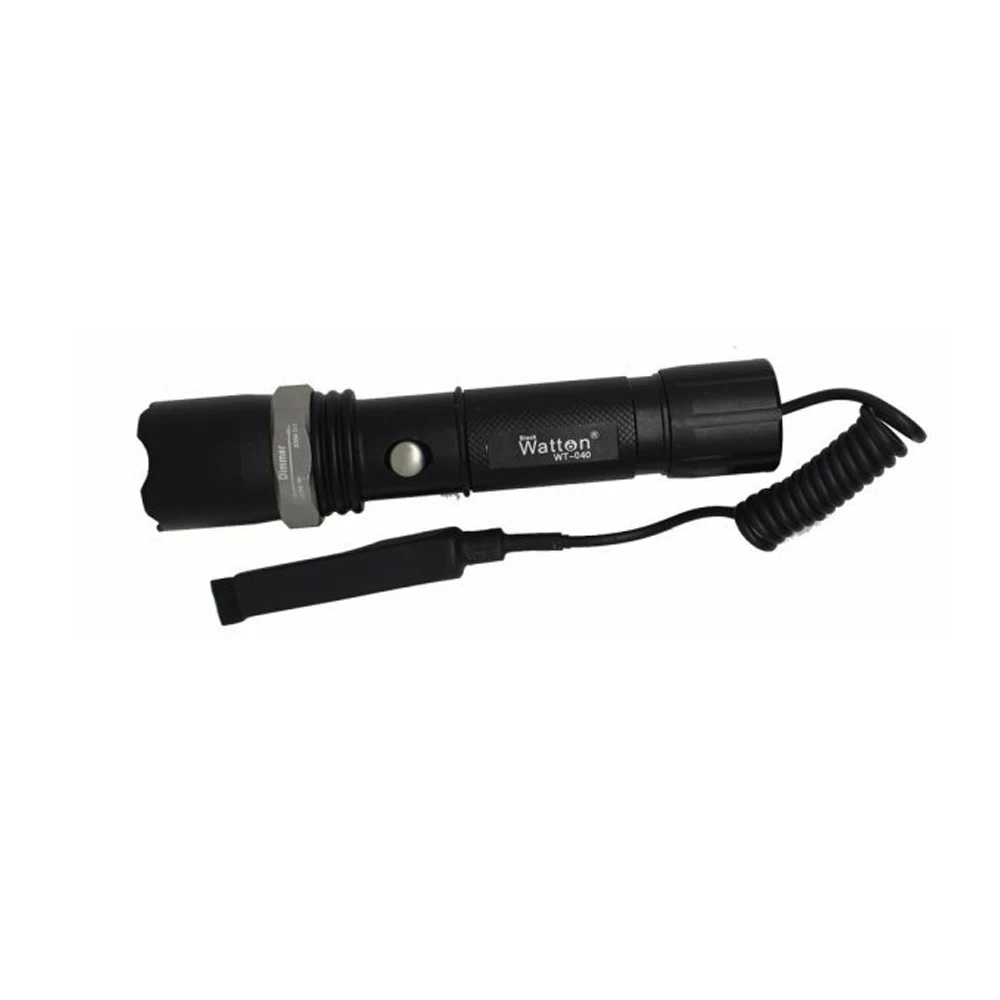 Rifle and Bicycle Flashlight Rechargeable Battery-Powered Watton Wt-040