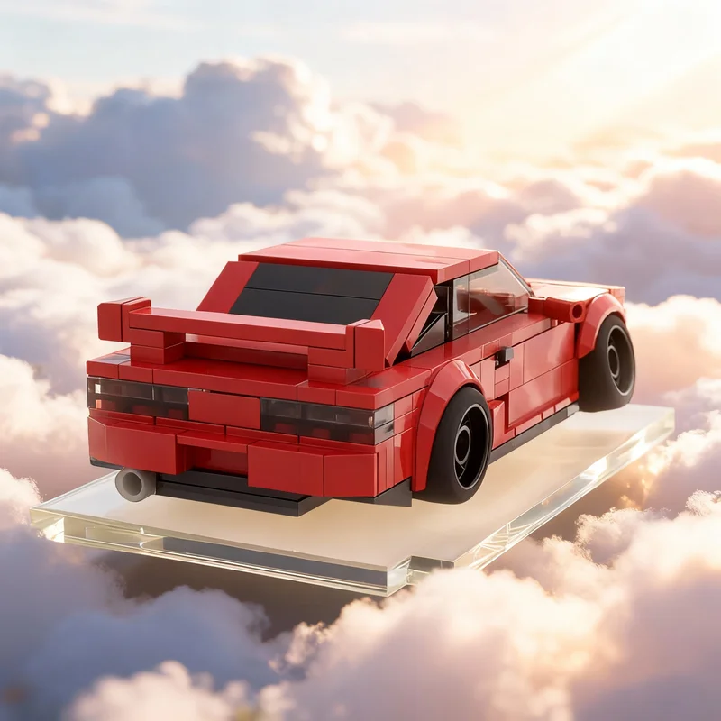 

253 детали MOC Nissan Silvia Drift Car City Champions, модель-конструктор, развивающая архитектурная игрушка, рождественский подарок для детей