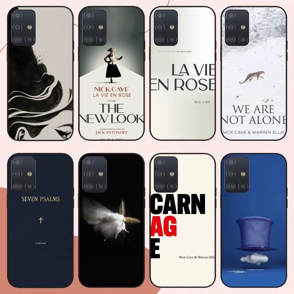 

Singer N-Nick C-Cave Phone Case For Samsung Galaxy 20 10 S24 S22 S23 S30 Note Plus Lite FE ULTRA Cover