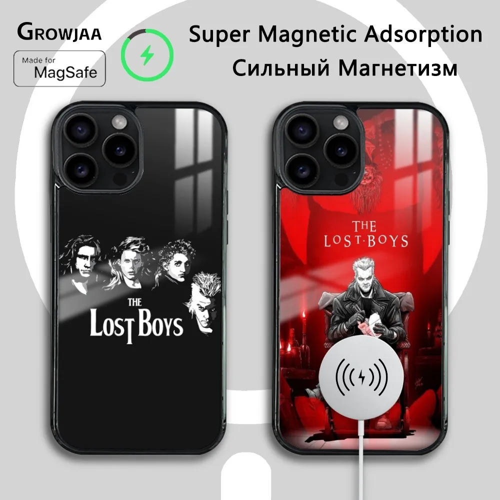 Movie The L-Lost B-Boys Phone Case For iPhone 16 15 14 13 12 11 Pro Max Plus Mini Magsafe Mirror Wireless Magnetic Cover