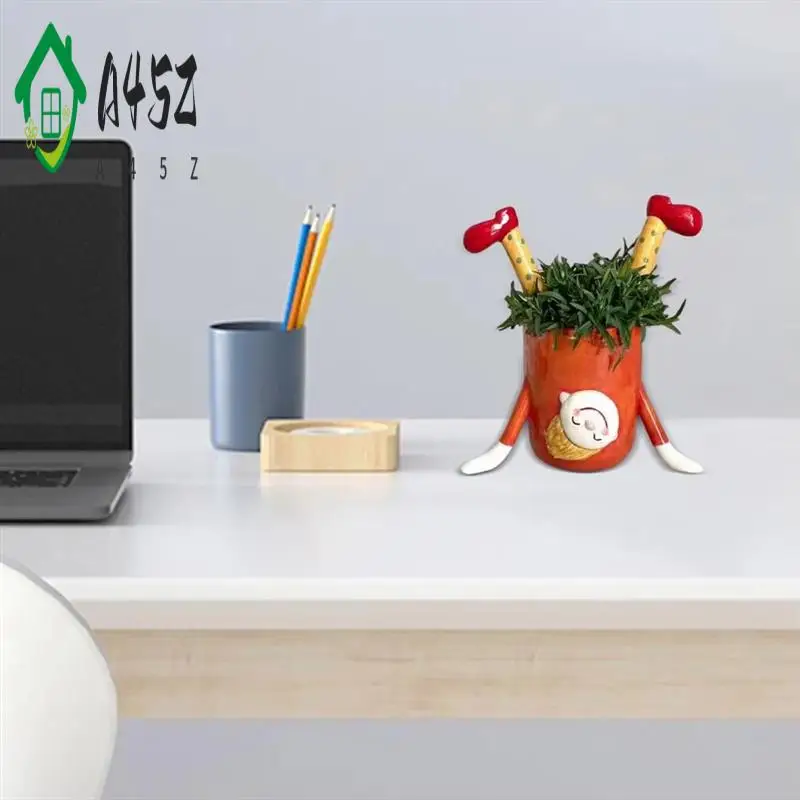 

A45Z-Певернутый цветочный горшок для девочек, цветочный горшок для дома и улицы, контейнер для суккулентов, домашний балкон, сад, наряд