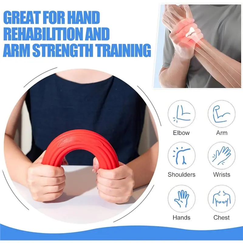 Superior-1Set/4Pcs Grip Strength Trainer Grip Strength Trainers Set Improve Grip Strength Resistance Rod Relieve Pain Stick
