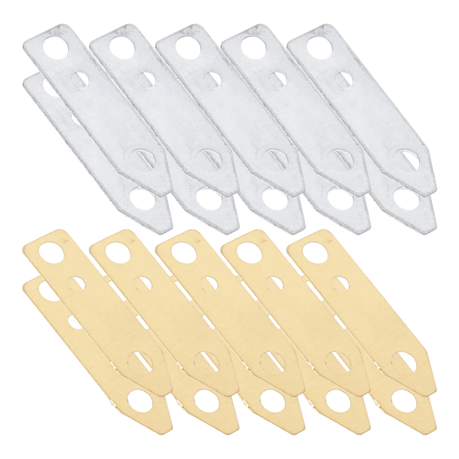 

40Pcs DIY Fruit Copper Zinc Strips Science Experiment Kit for Hands-on Projects Electroplate Materials