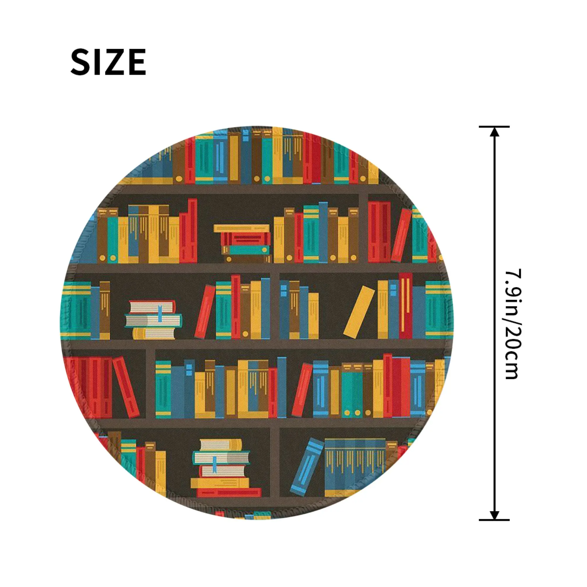 Education Library Book Mouse Pad Computer Keyboard Mouse Mat Gaming PC Laptop Desk Mat Office Accessories Table Mats
