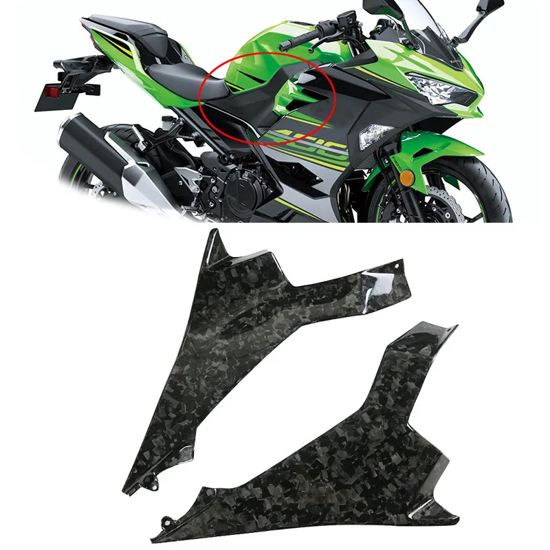 

ApplicableKawasiki Kawasaki ninja400Motorcycle Carbon Fiber Body Side Panel Shell Fuel Tank Side Panel
