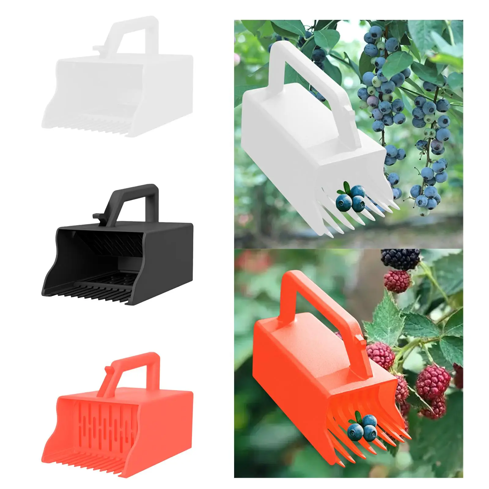 

Huckleberry Picking Rake Reusable for Blackberries Currants Huckleberries