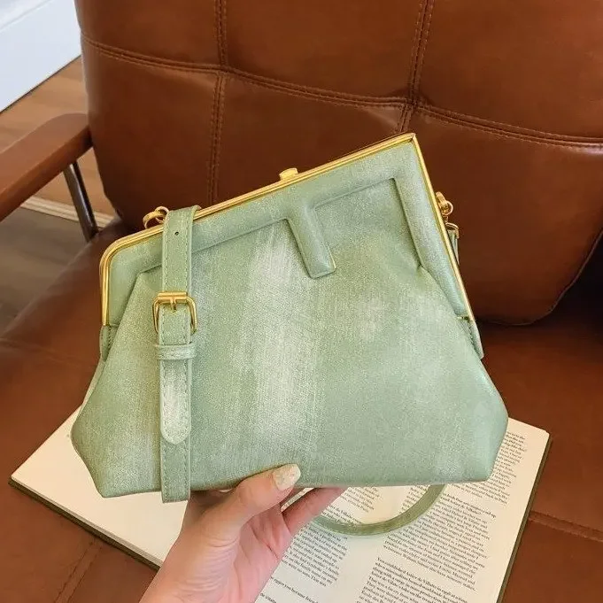 Unique Fashionable Leather Diaper Bag For Women Elegant Minimalist Designer Vintage Large Capacity Stylish Crossbody Bag - view 3
