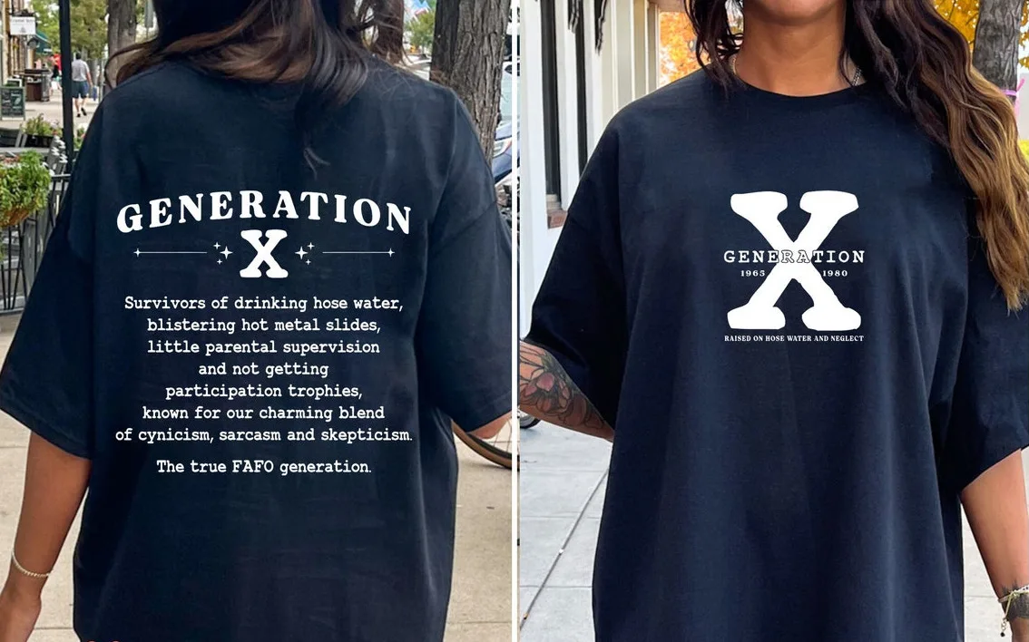 Generation X Shirt, Raised On Hose Water and Neglect Shirt