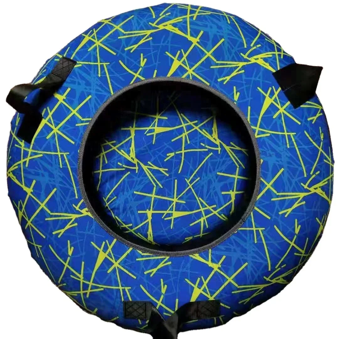 

Winter Sport Hard Bottom Rubber Tire Towable Snow Sled Tube Inflatable Ski Tube for Sale