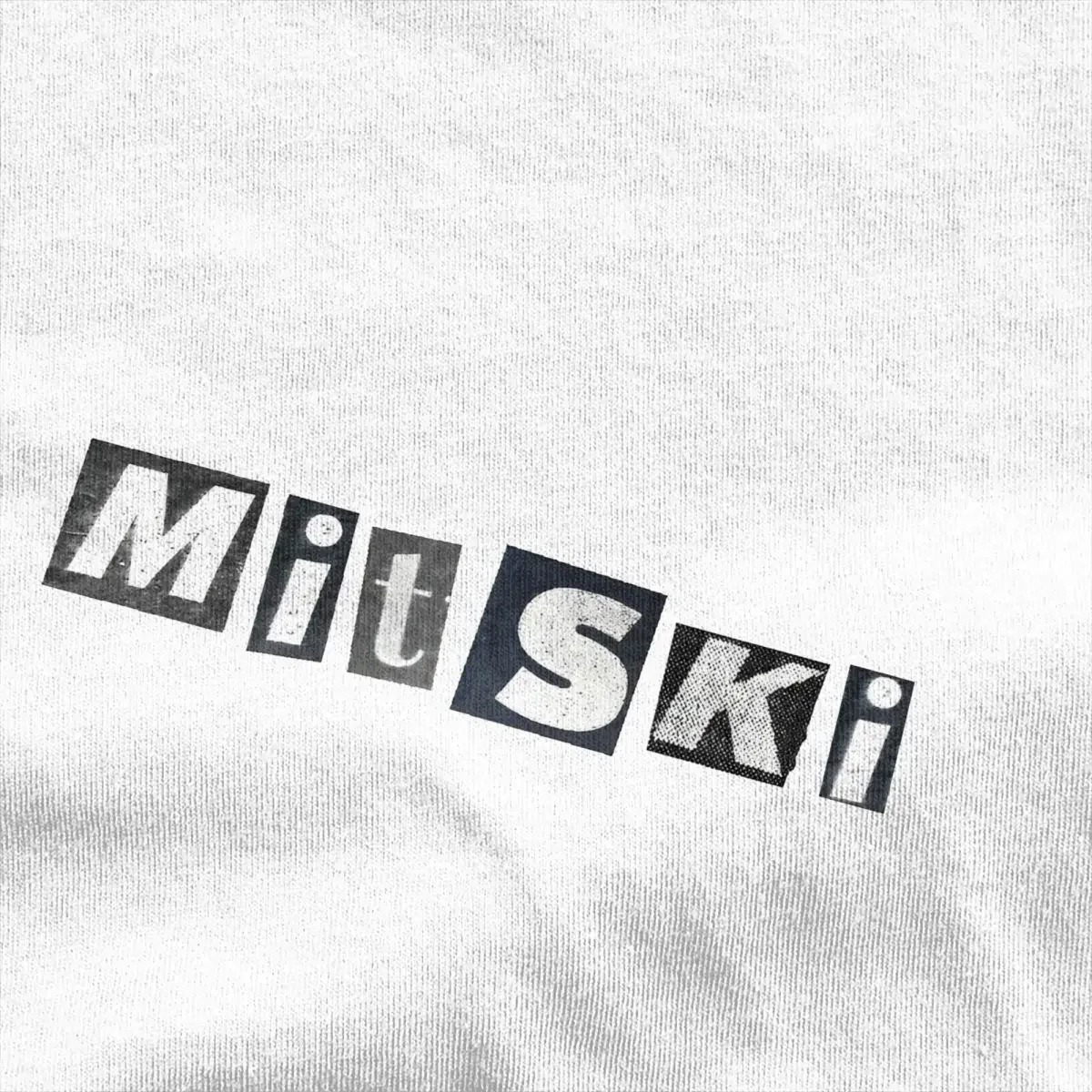 Streetwear T Shirt Mitski 100 Cotton T-Shirts American Singer Fashion Tee Shirt for Man Beach Y2K Retro Short Sleeve Clothing