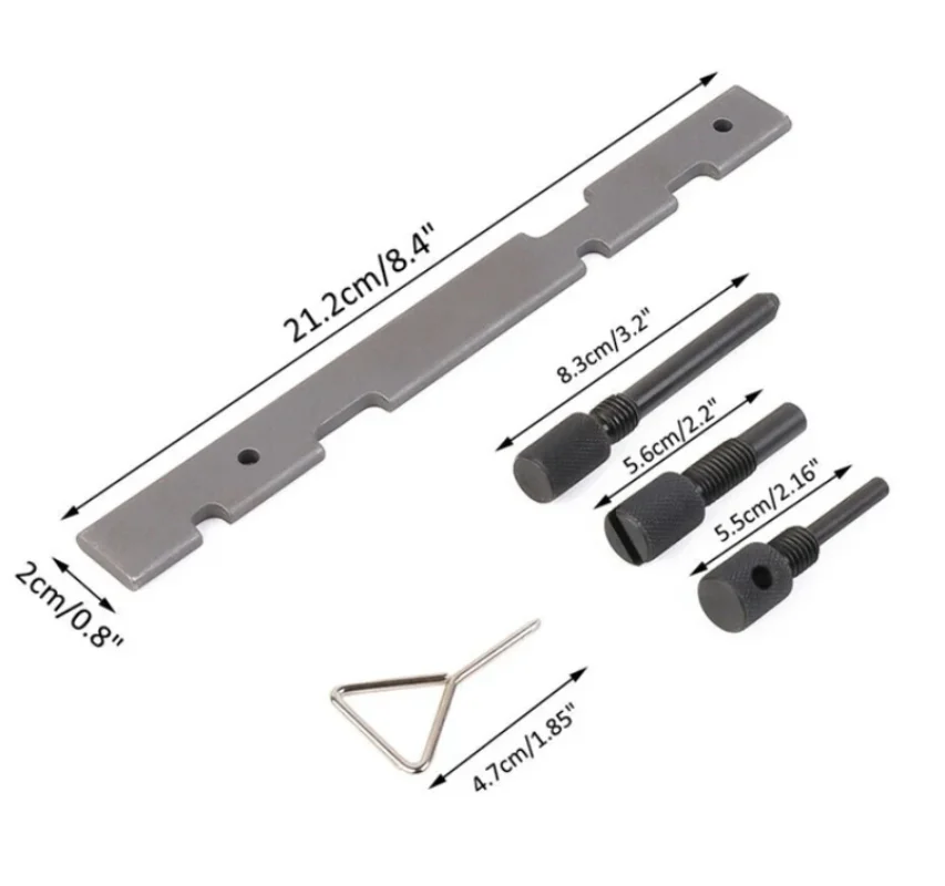 Cam Timing Alignment Tools Kit Fits for Ford Fiesta Focus Mazda Volvo/Duratec 1.8 2.0 2.3 Engines Camshaft Setting Locking Tool