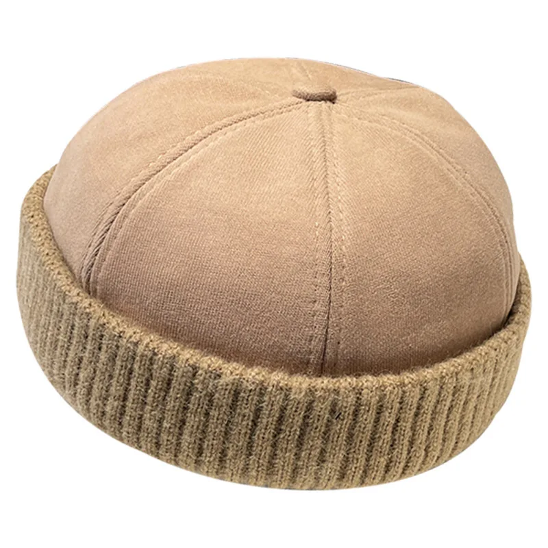 Autumn/winter beret, melon skin hat, versatile and personalized for men and women, hip-hop retro landlord hat, trendy hat