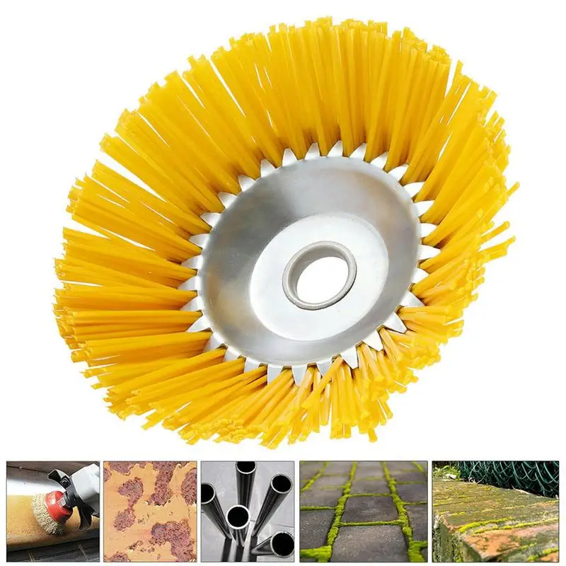 Universal Unbreakable Wired Trimmer Head Weeds Brush Weeds Trimmer Head Straight RotaryShaft Trimmer For Garden Lawn Green Space