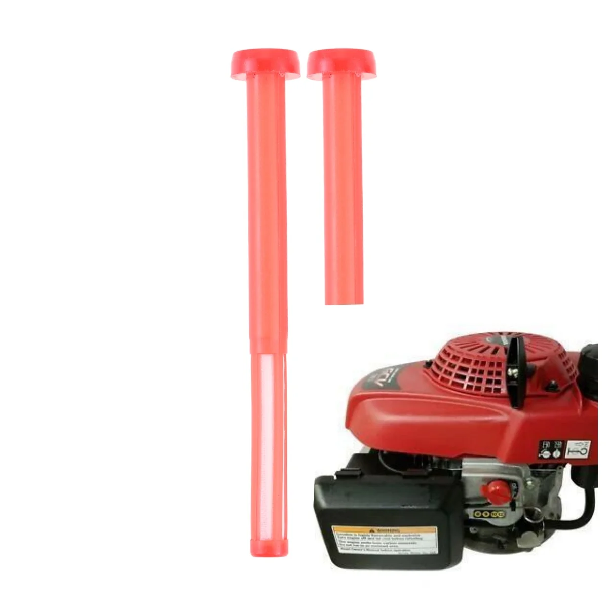 2PCS 16952-Z8B-000 Red Fuel Filters For Honda HRX HRR GC160 GC190 GCV160 GCV190 HRR216K8 HRR216K7 HRX217K5 Lawn Mower Engine