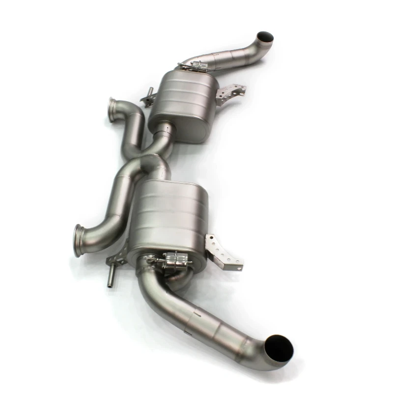 

l Performance titanium valvetronic valved catback exhaust for Audi r8 v10 exhaust