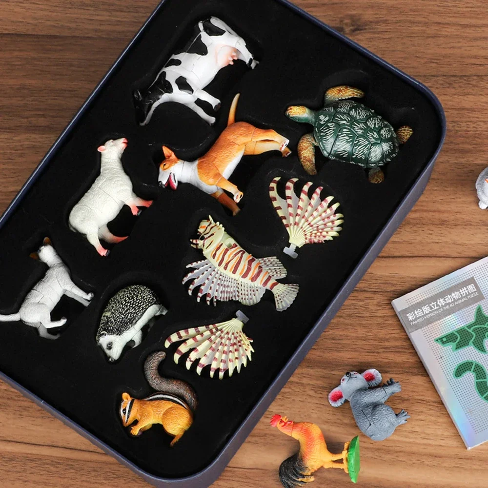 

Премиум-новые модели DIY в сборе, реалистичные модели насекомых и животных-развивающие игрушки, декор стола для детской комнаты и подарок