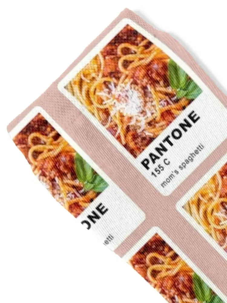 Pantone Mom's Spaghetti Socks set custom funny gifts gift Socks Women's Men's