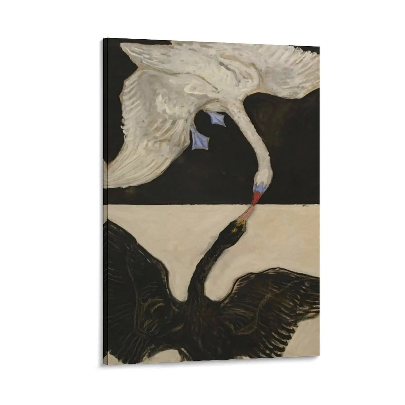 Hilma af Klint - The Swan, No. 01, Group IX-SUW Canvas Painting nordic home decor decorative pictures for the room