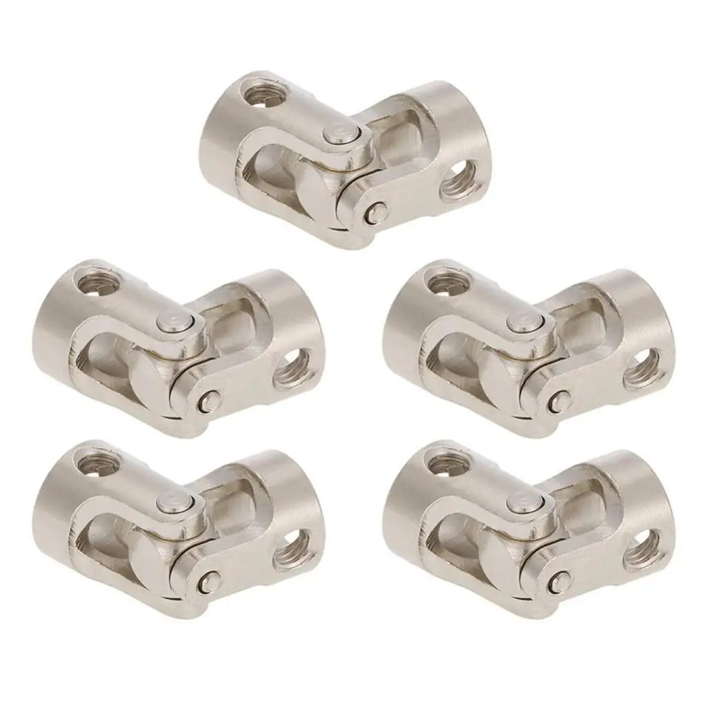 Metal Motor Connector Universal Coupling RC Car Cardan Joint Replacement for RC Boat Precision Accessory