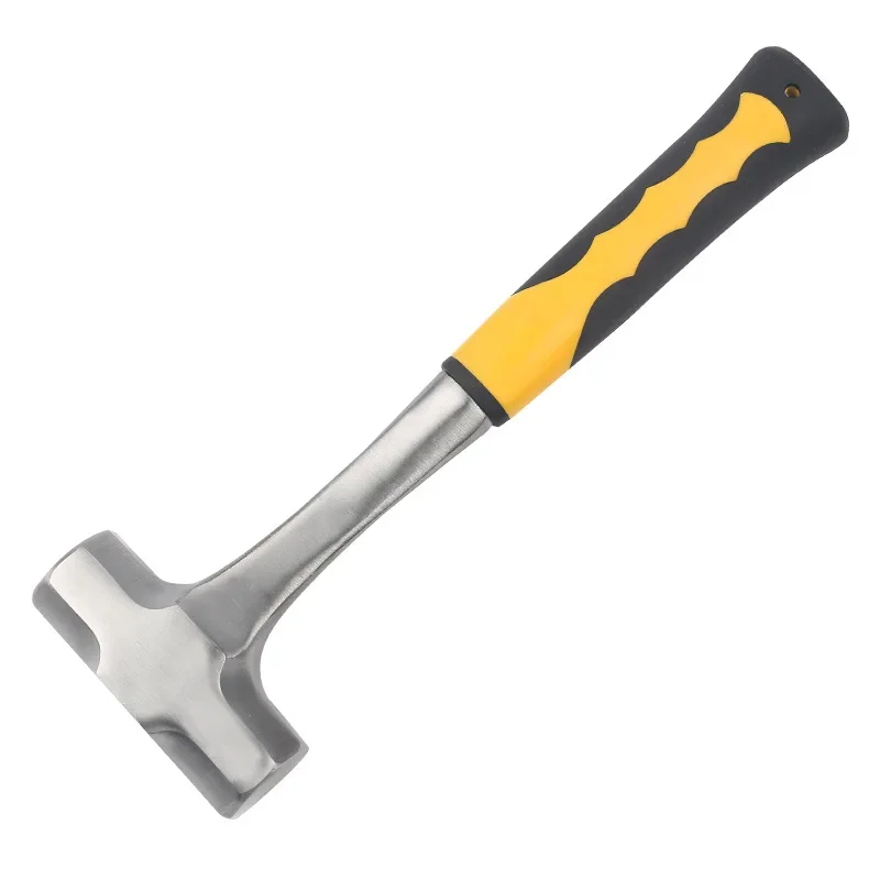 2LB 3LB Heavy Octagonal Hammer High-carbon Steel Hammer Non-slip Handle Heavy Duty Construction Shock Absorbing Hammer