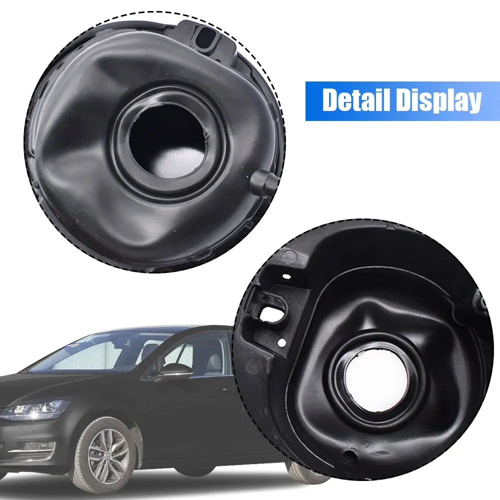 للجولف 6 MK6 2010-2013 خزان الوقود الغاز حشو غطاء الباب غطاء رفرف Unprimed 5K6809857C 5K6809857CGRU أسود
