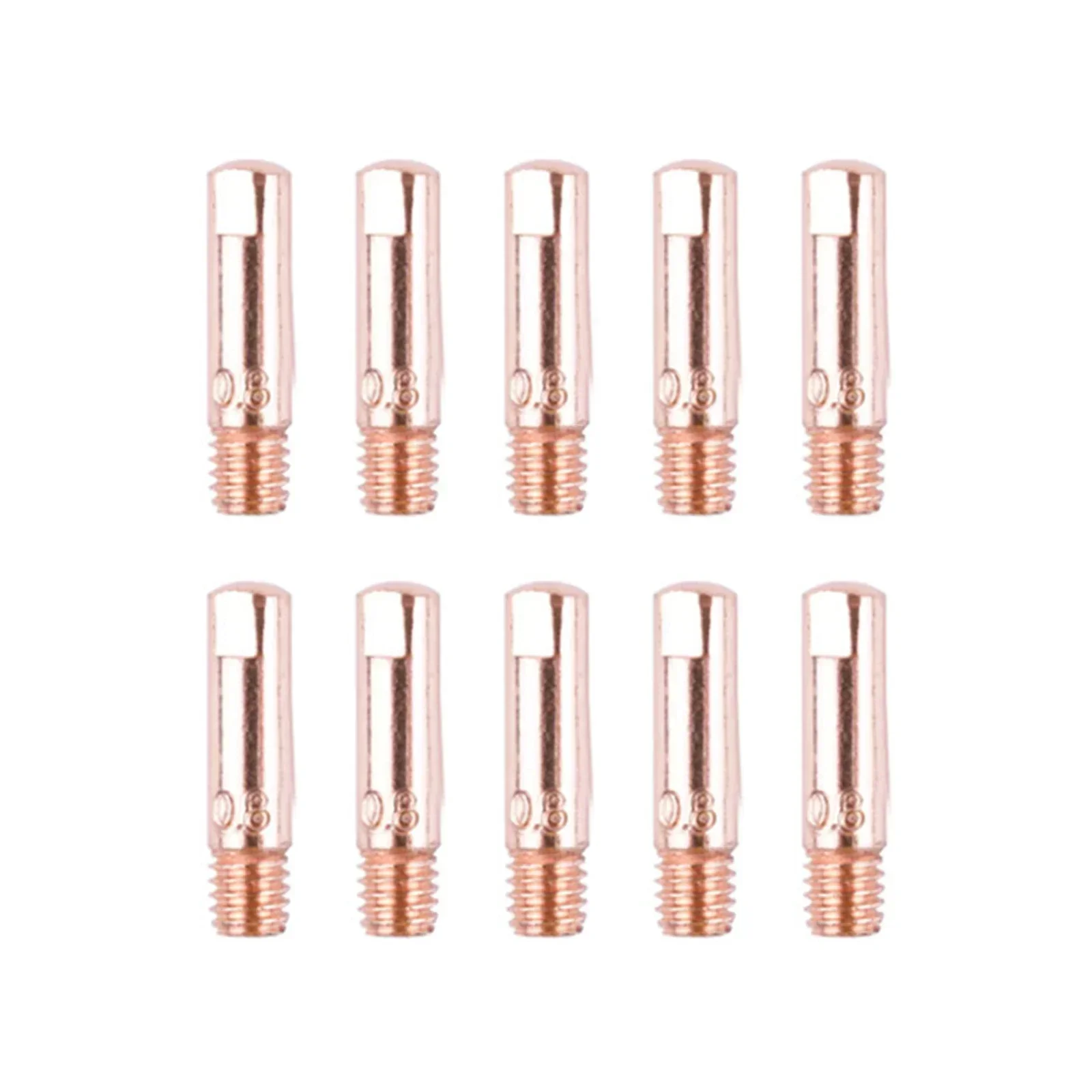 أدوات لحام فوهات لحام الشعلة الاتصال تلميح النحاس M6 موضوع لحام الفوهات لحام الشعلة 0.6/0.8/0.9/1.0/1.2 مللي متر #6