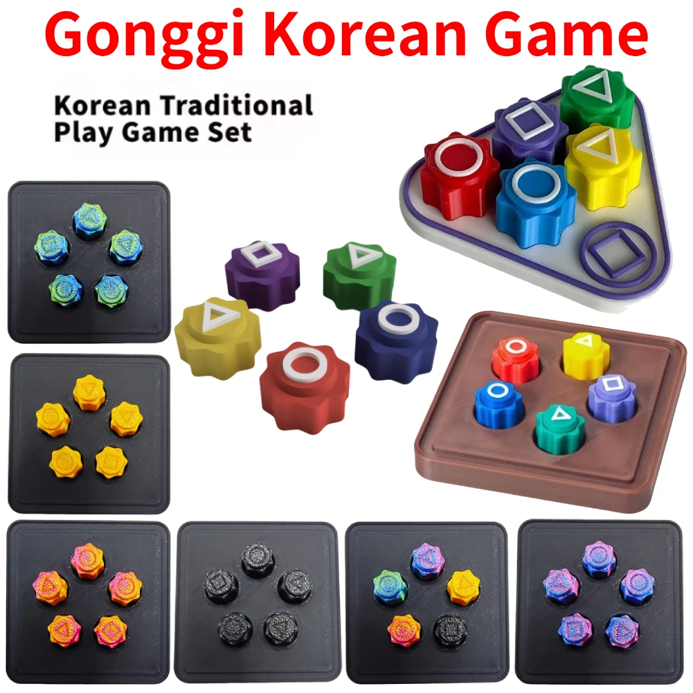 Gonggi جاك ستون الحصى مجموعة Gonggi لعبة الكورية الحجارة اصطياد لعبة اليد العين لعبة تدريب لعبة اللعب التقليدية الكورية