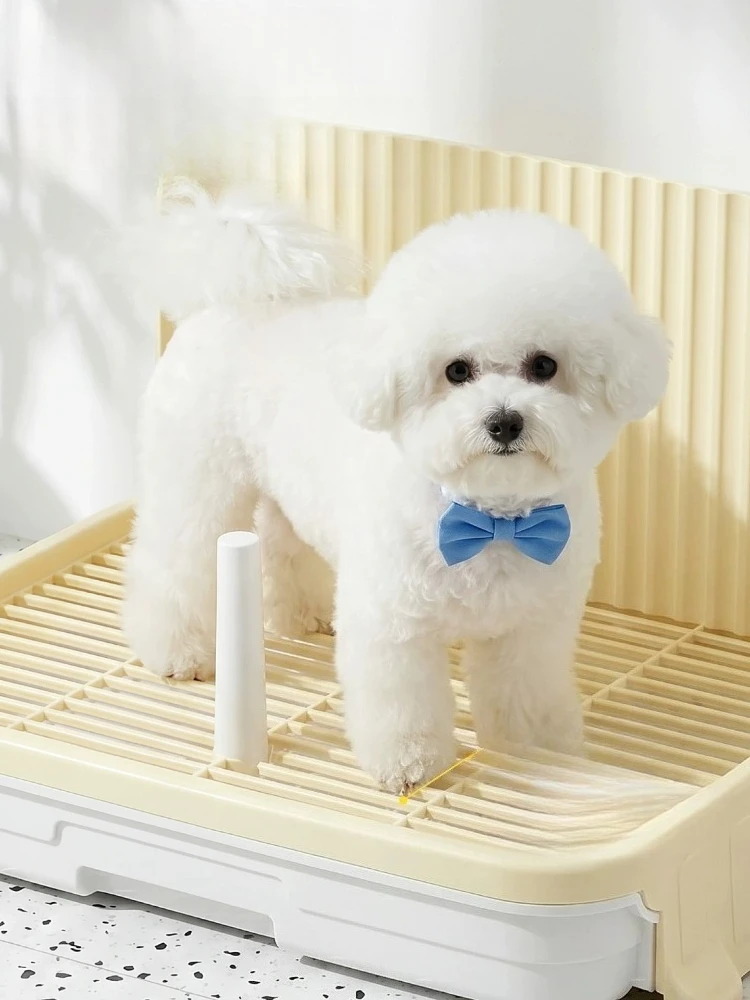 Dog Toilet Special Fixed-point Guide Stick Dog Potty Pan Trainer Litter Box Puppy Pet Urinal Cleaning Supplies Dog Toilet