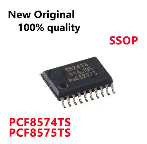 5PCS PCF8574TS PCF8574 8574TS SSOP20 PCF8575TS PCF8575 SSOP24 Interface extender chip Ship Immediately