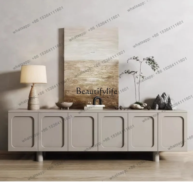 LX Nordic Light Luxury TV Cabinet Personalized Fashion Paint TV Cabinet Simple And Modern