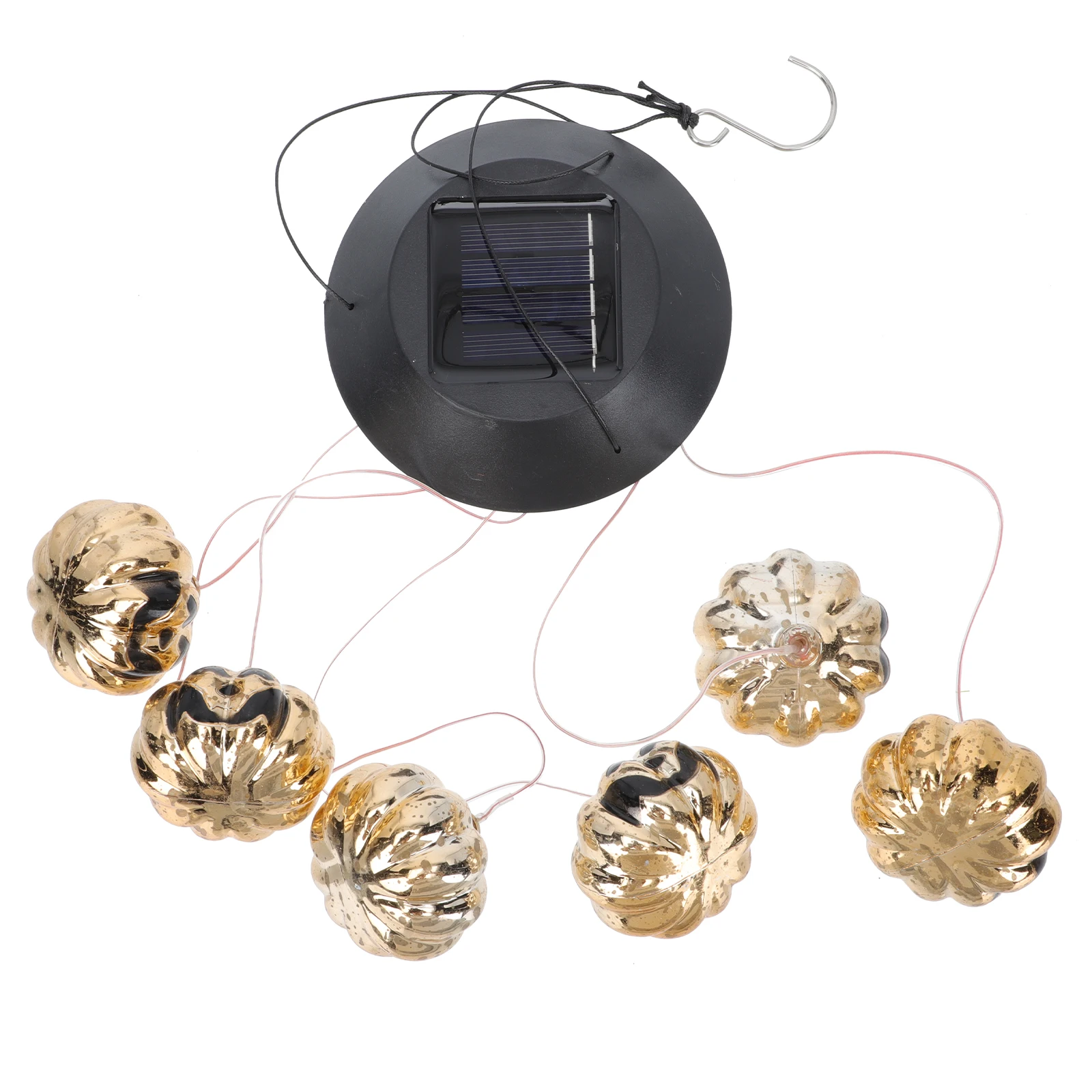 

1pc Halloween Themed Solar Lamp Pendant Outdoor Festival Hanging Decor Wind Bell Light For Garden Balcony Party Scene