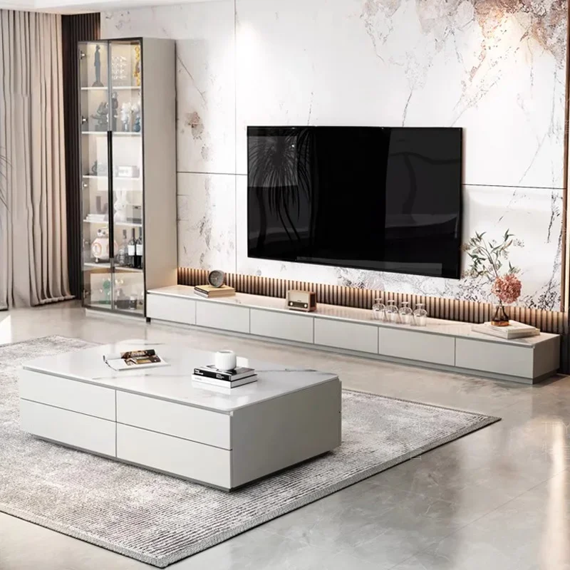 Designer Monitor TV Cabinet Simple Modern Living Room Light Luxury Tv Stands Entertainment Universal Archivadores Furniture