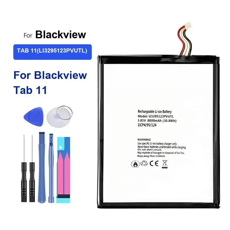 

Безопасный аккумулятор для планшета Liu307689phvutl 5580-12800 мАч для Blackview Tab 8E 6 7 8 9 10 10,1 11 12 13 15 16 18 90 Pro