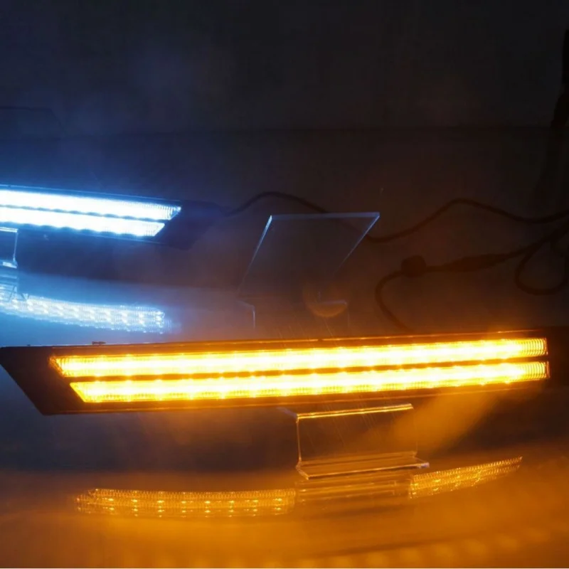 SAAR Suitable for 2018 Mazda CX-5 Second Generation Daytime Running Lights Yellow Light Flowing Turn Sign