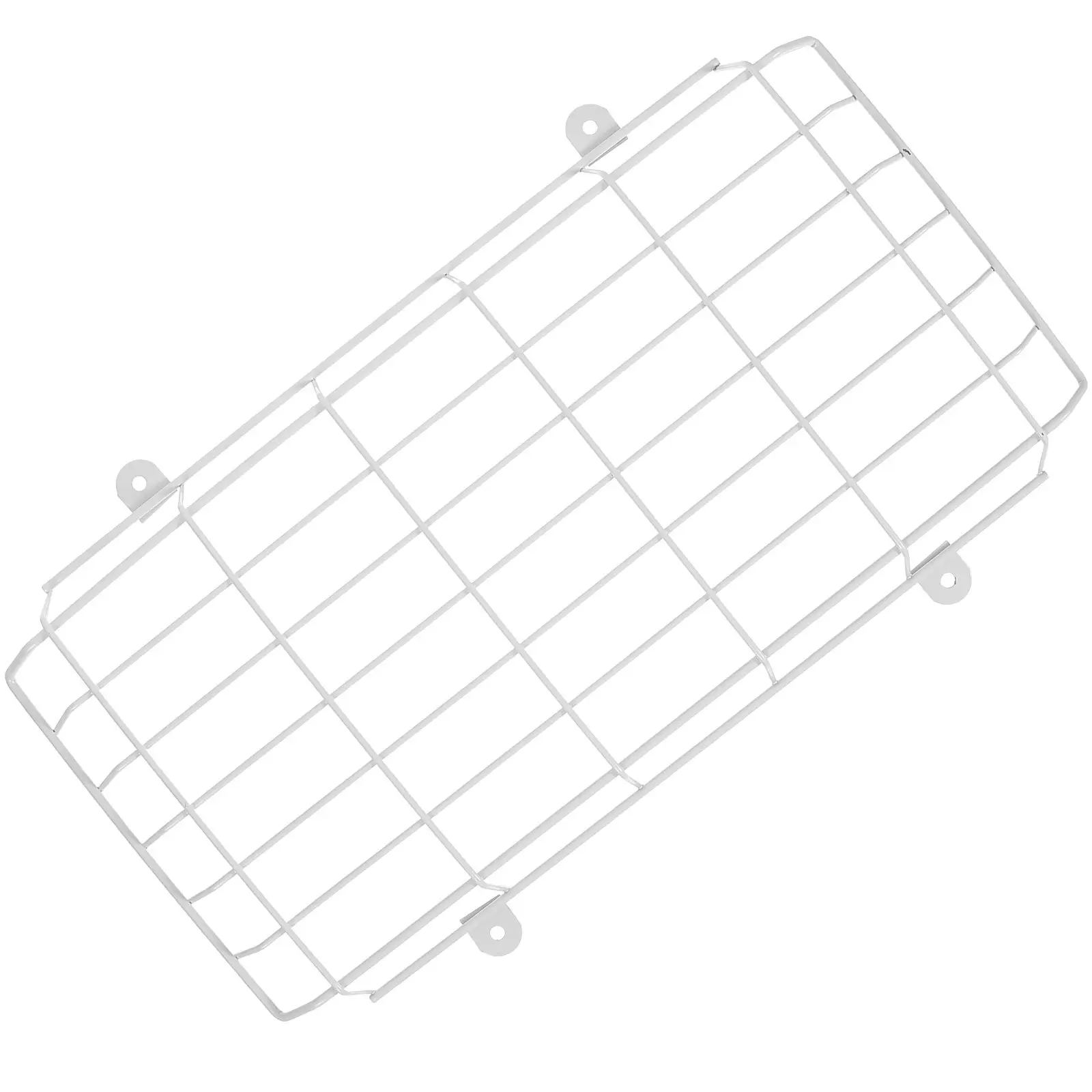 Metal Emergency Light Wire Guard Protective Cover Wall Mount for Exit Sign Light Public Spaces Exit Sign Wire Guard