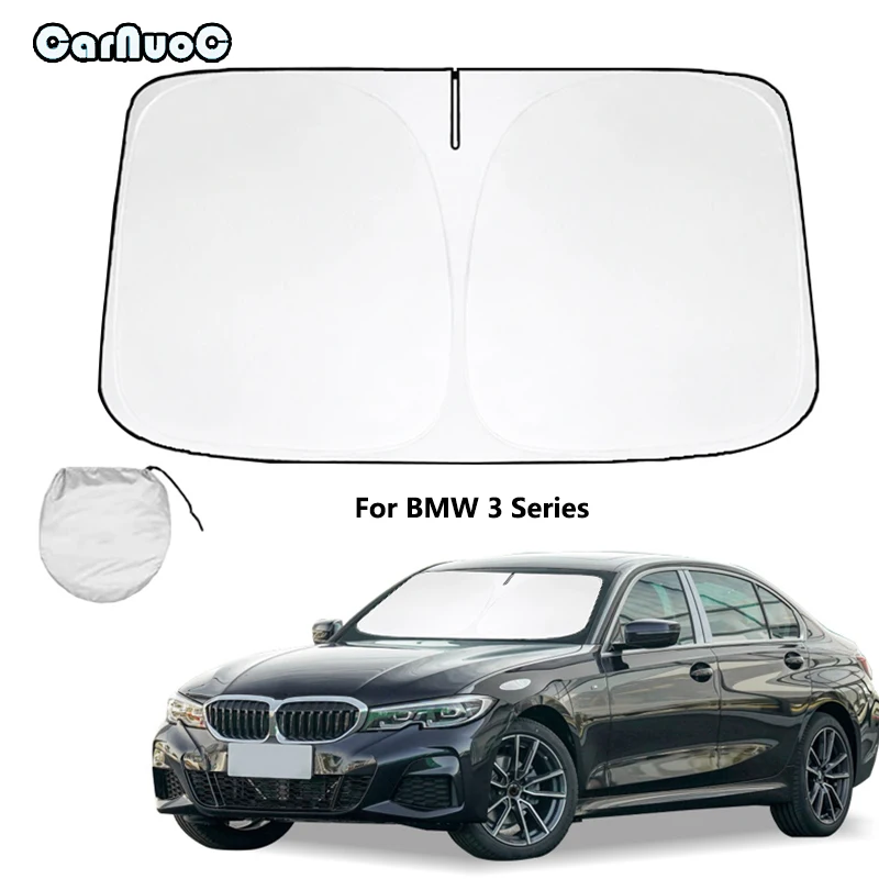 

For BMW 3 Series 2015 2016 2017 2018 2019 2020 2021 Car Windshield Sun Shade Reflector Sunshade Offers Protection Accessories